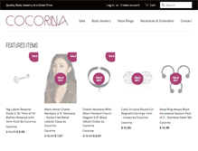 Tablet Screenshot of cocorina.com